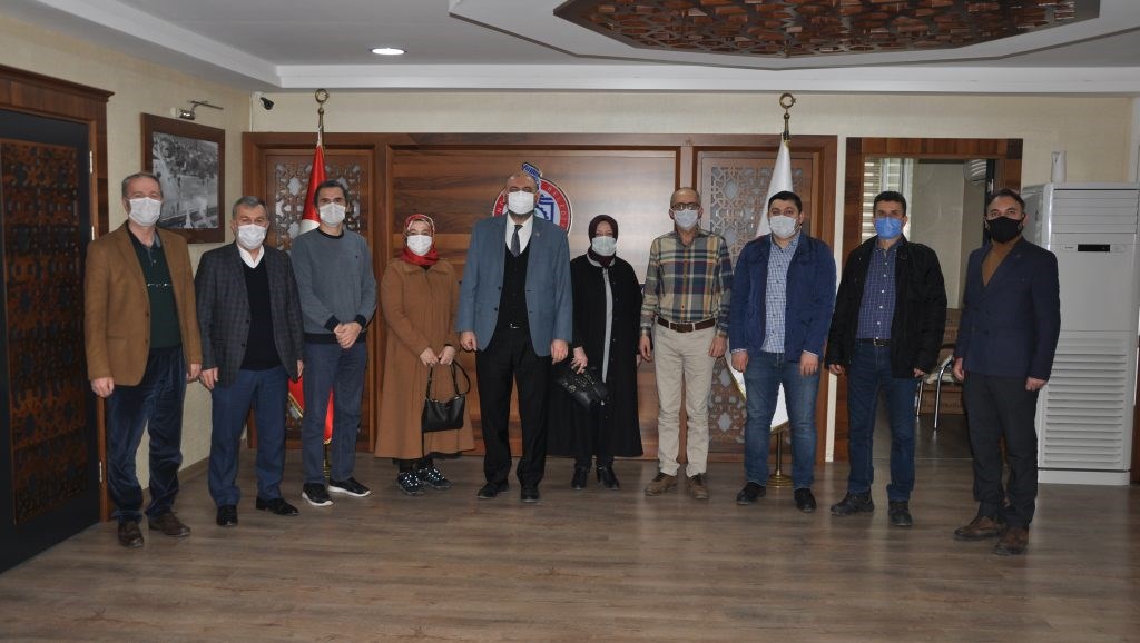 Kent Konseyi yürütme kurulundan Başkan Aydın’a ziyaret