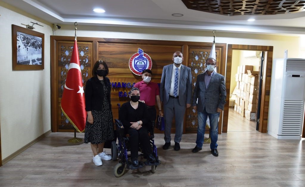 Engelliler Daire Başkanı Aydın’ı ziyaret etti