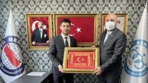 Başkan Aydın BEM-BİR-SEN Bursa Şubesini ziyaret etti
