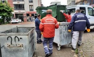 Çöp konteynerleri yenileniyor