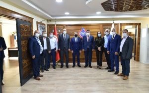 Bulgaristan heyeti başkan Aydın’ı ziyaret etti