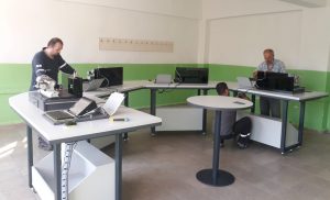 350 bin TL’lik yeni makineler okulda