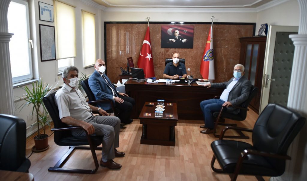 Başkan Aydın’dan yeni Emniyet Müdürüne ziyaret