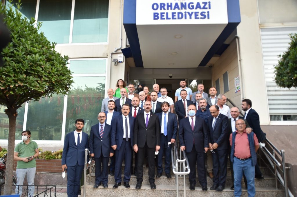 Adalet Bakanı Abdülhamit Gül’den Orhangazi’ye ziyaret