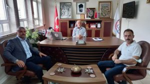 MHP’den Milli Eğitim Müdürü’ne ziyaret