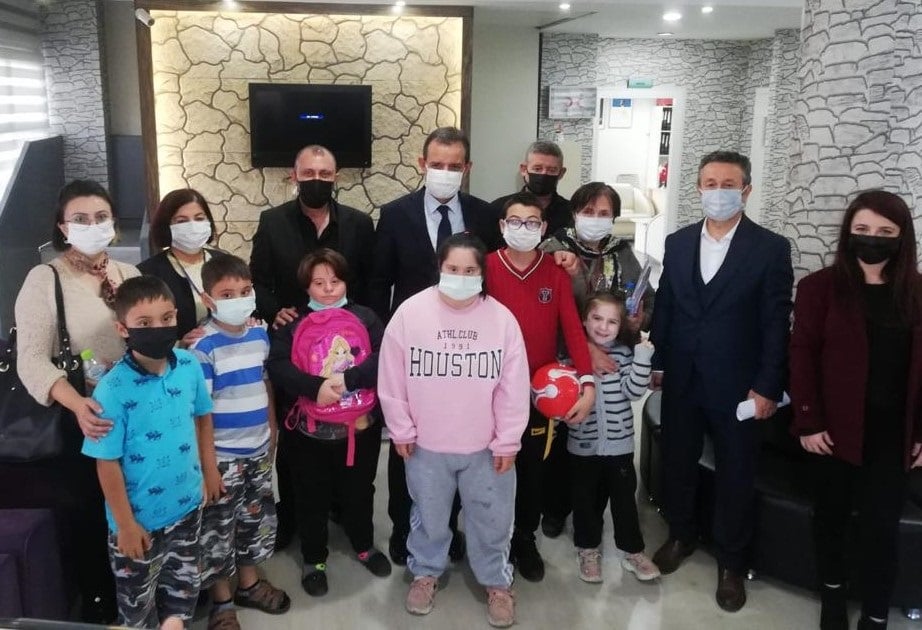 Özel eğitim merkezine özel ziyaret