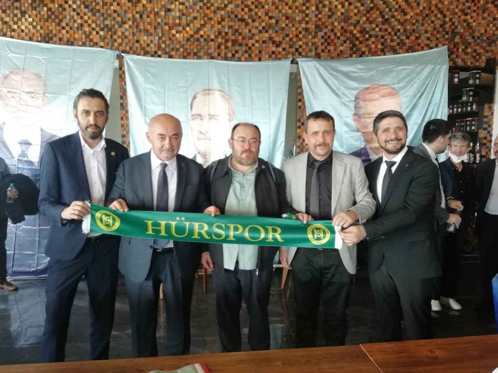 Hürspor, Vahapoğlu’na amatör spor kulüplerinin sorunlarını iletti