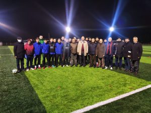 Başkan Aydın’dan amatöre moral desteği