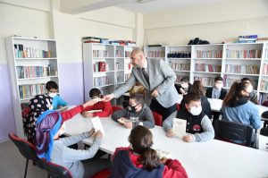 Başkanımla Okuyorum etkinliği devam ediyor