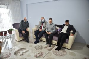 Başkan Aydın’dan engelli ailelerine ziyaret