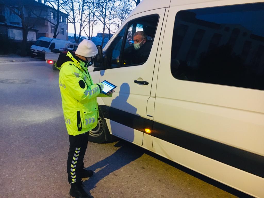 Okul servislerine denetim