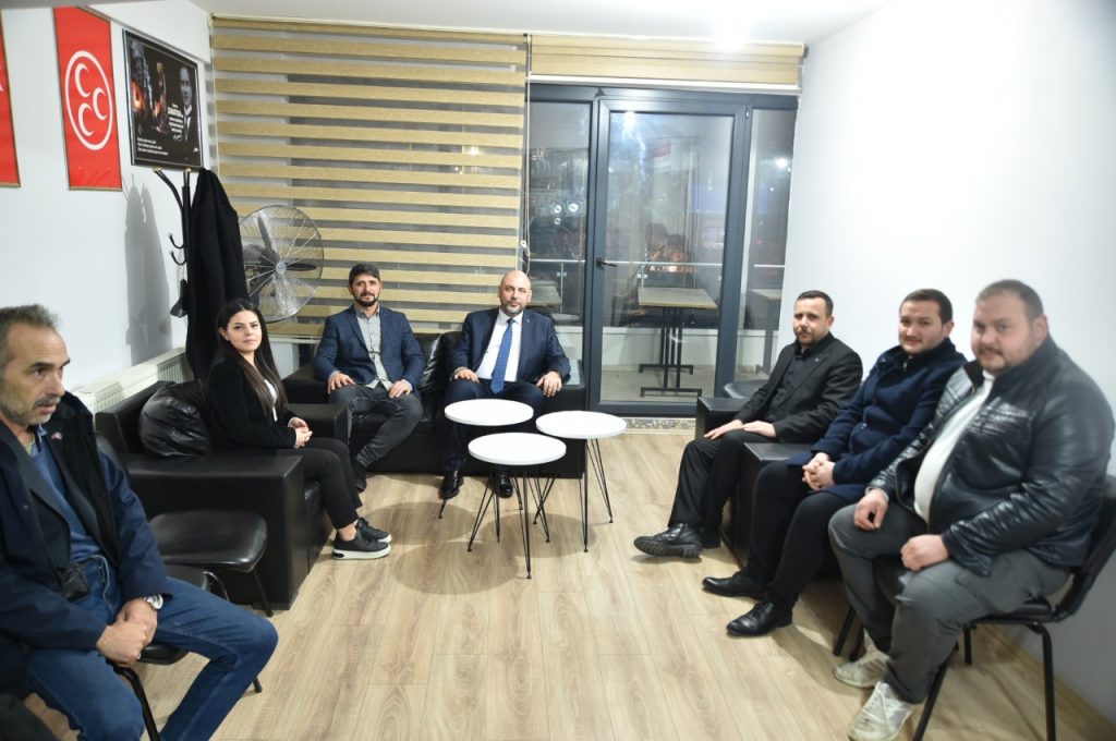 Başkan Aydın’dan MHP’ye ziyaret