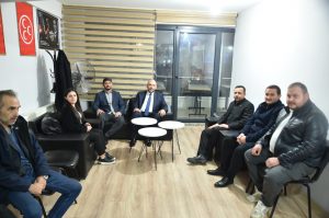 Başkan Aydın’dan MHP’ye ziyaret