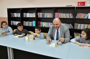 Koç ilköğretim Başkanla buluştu