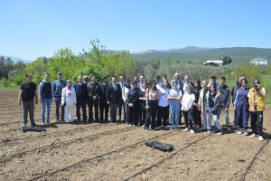 Fidanlar toprakla buluştu