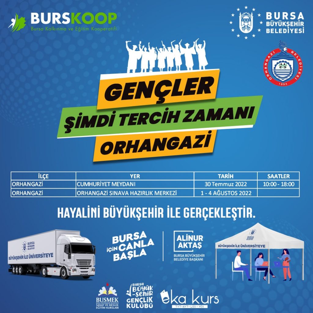 Haydi gençler tercih zamanı