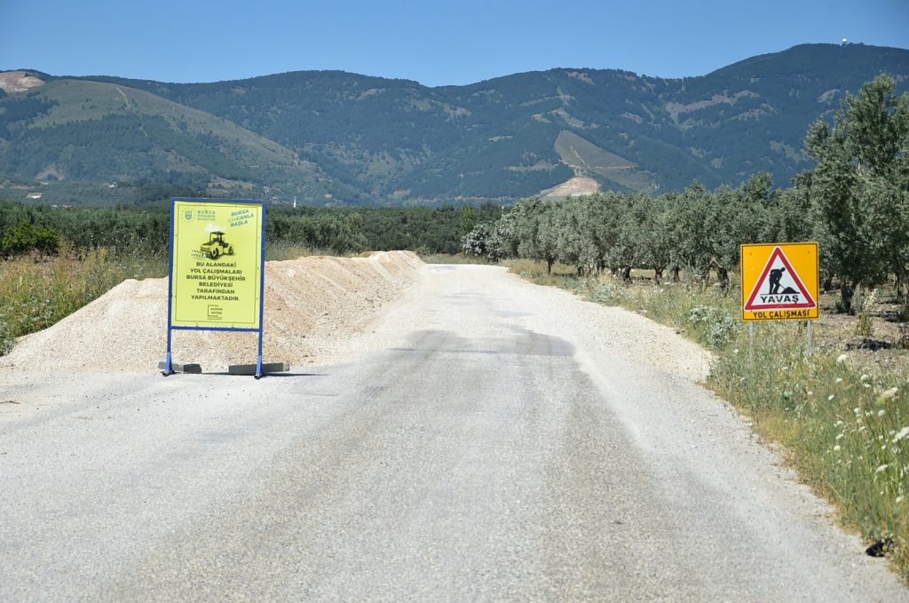 Cihanköy – Ortaköy yolunda çalışmalar yeniden başladı