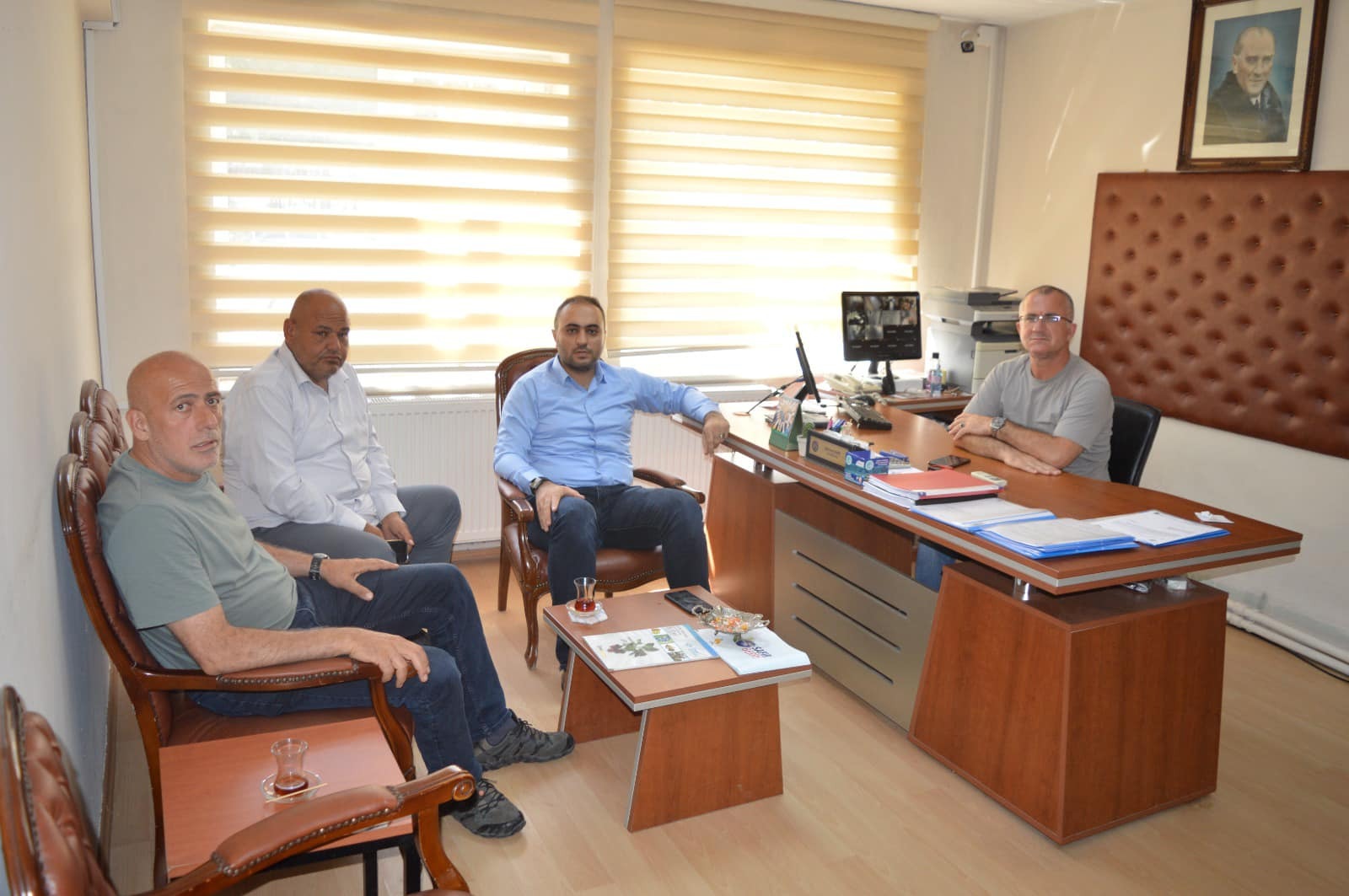 AK Parti’den İlçe Tarım Müdürlüğüne Ziyaret