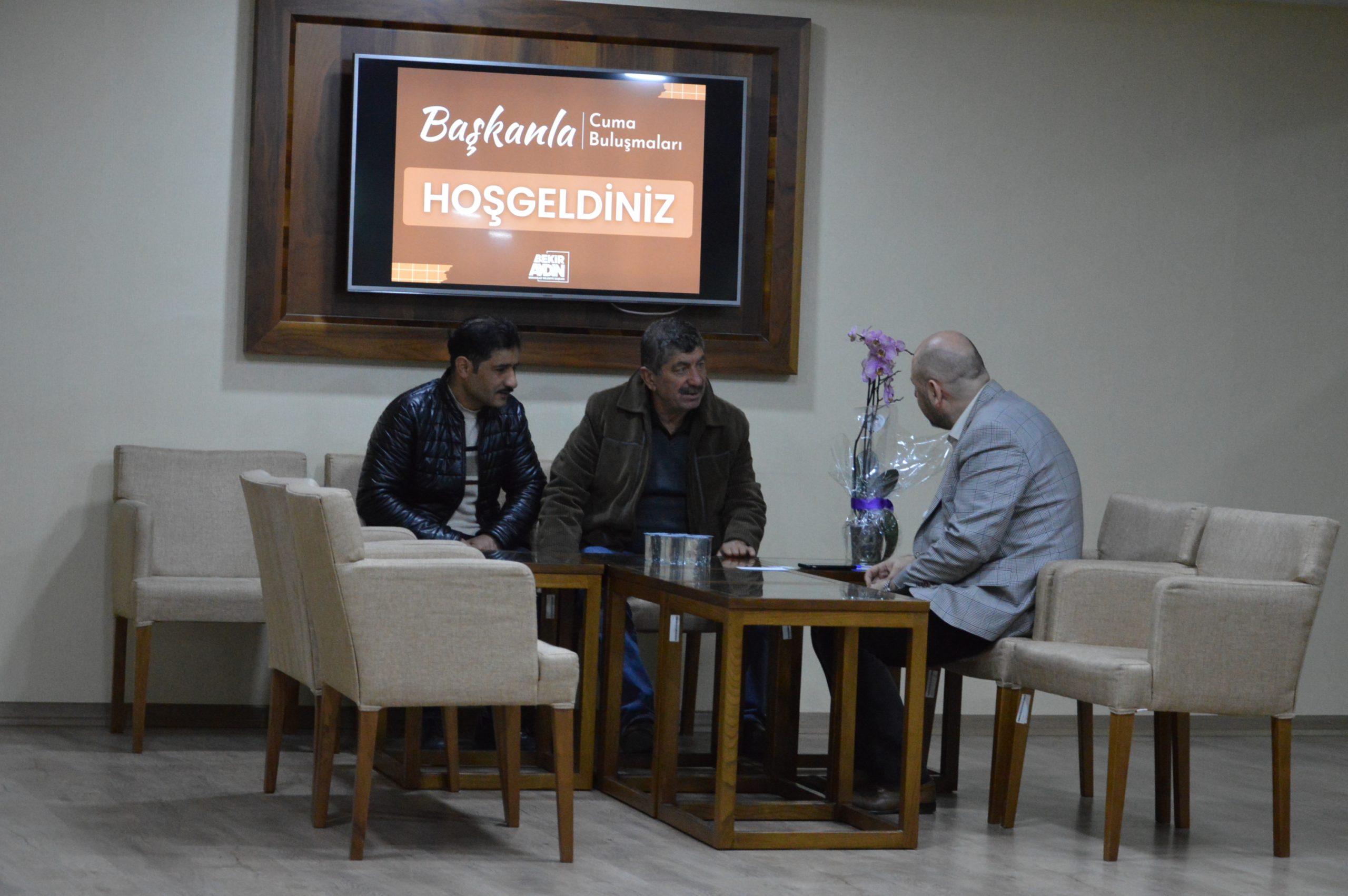 Başkan Aydın her Cuma halkla buluşuyor