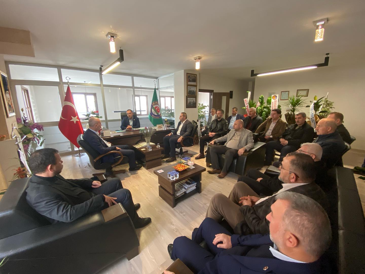 Milletvekili Zafer Işık Ziraat Odasını Ziyaret Etti