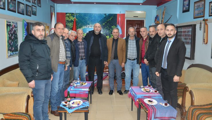 Başkan Aydın’dan Trabzonlular derneğine ziyaret