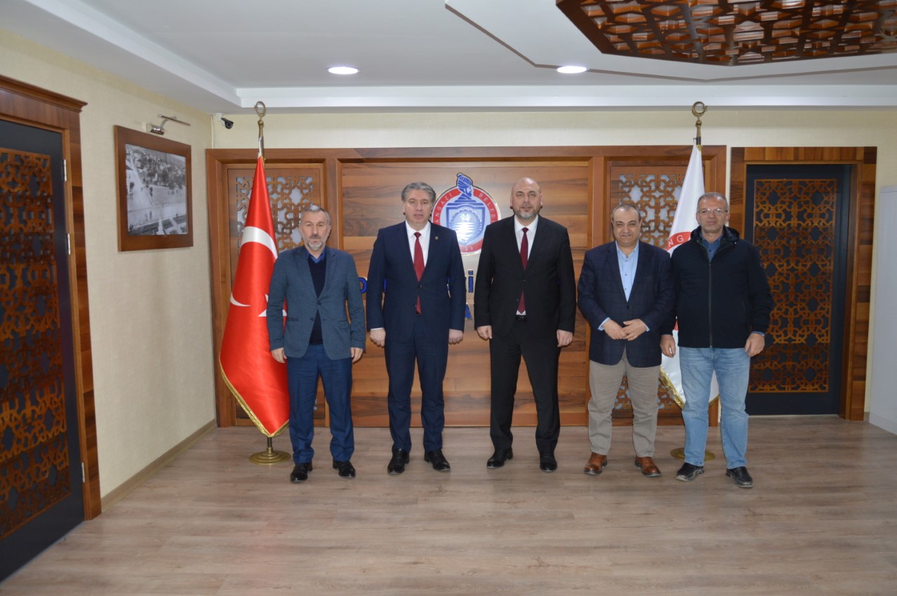 Rektör Bahçekapılı’dan Başkan Aydın’a Ziyaret