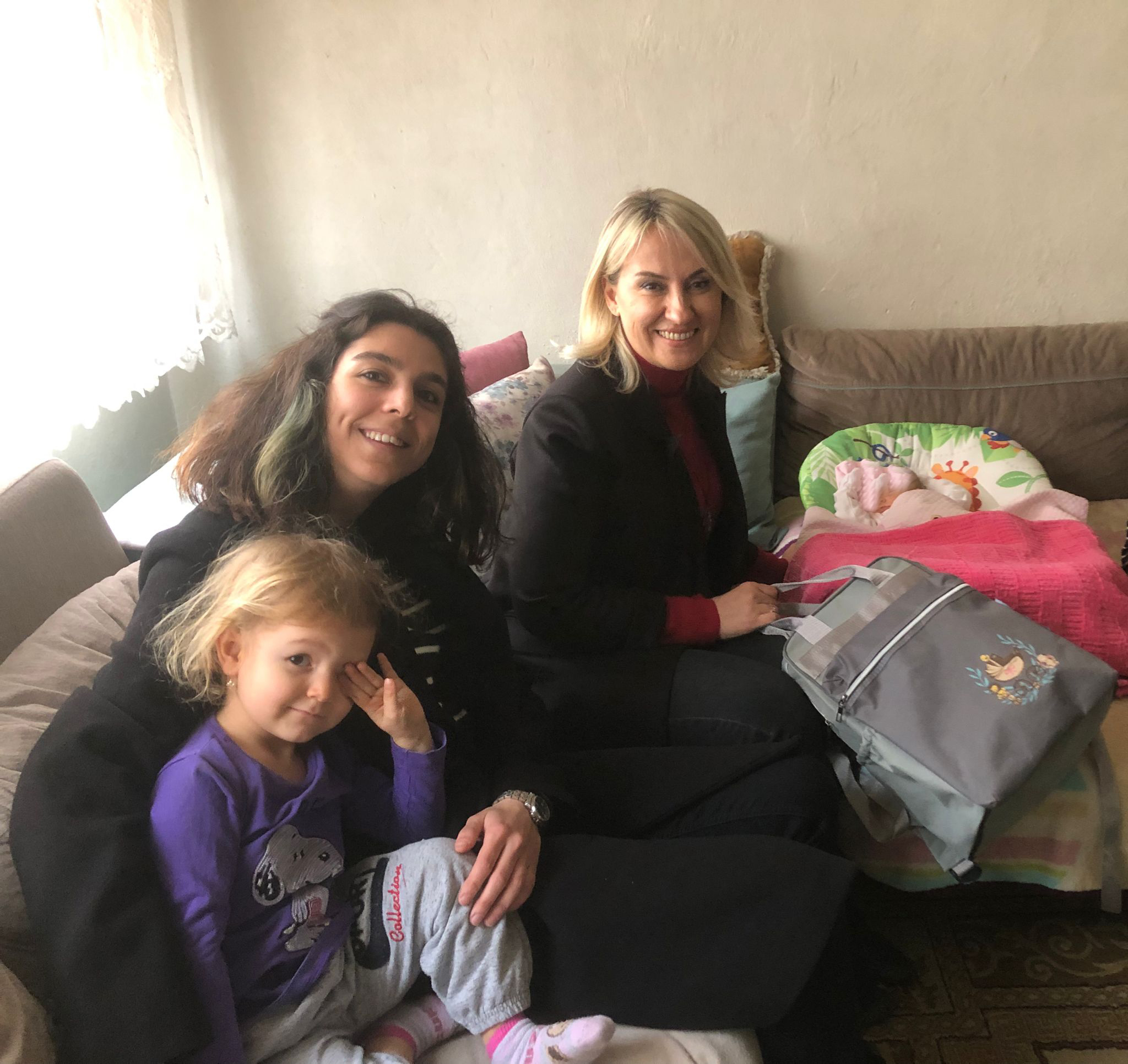 “BEYAZ MASA” ekiplerinden yeni doğan ziyareti