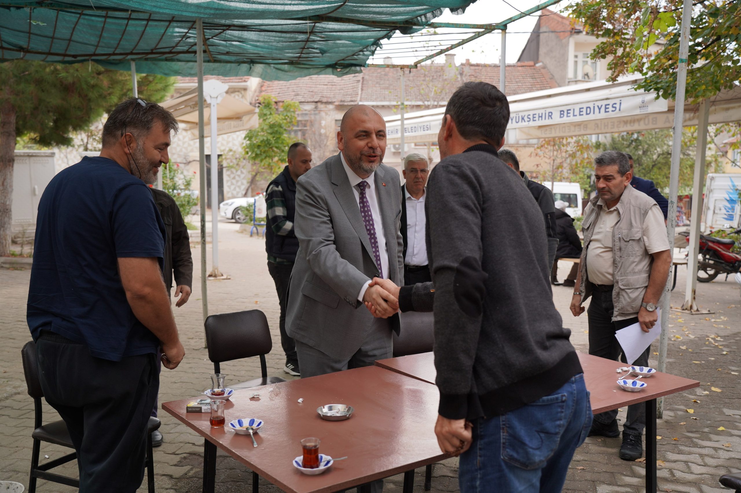 Başkan Aydın bu hafta Gedelek’te vatandaşla buluştu