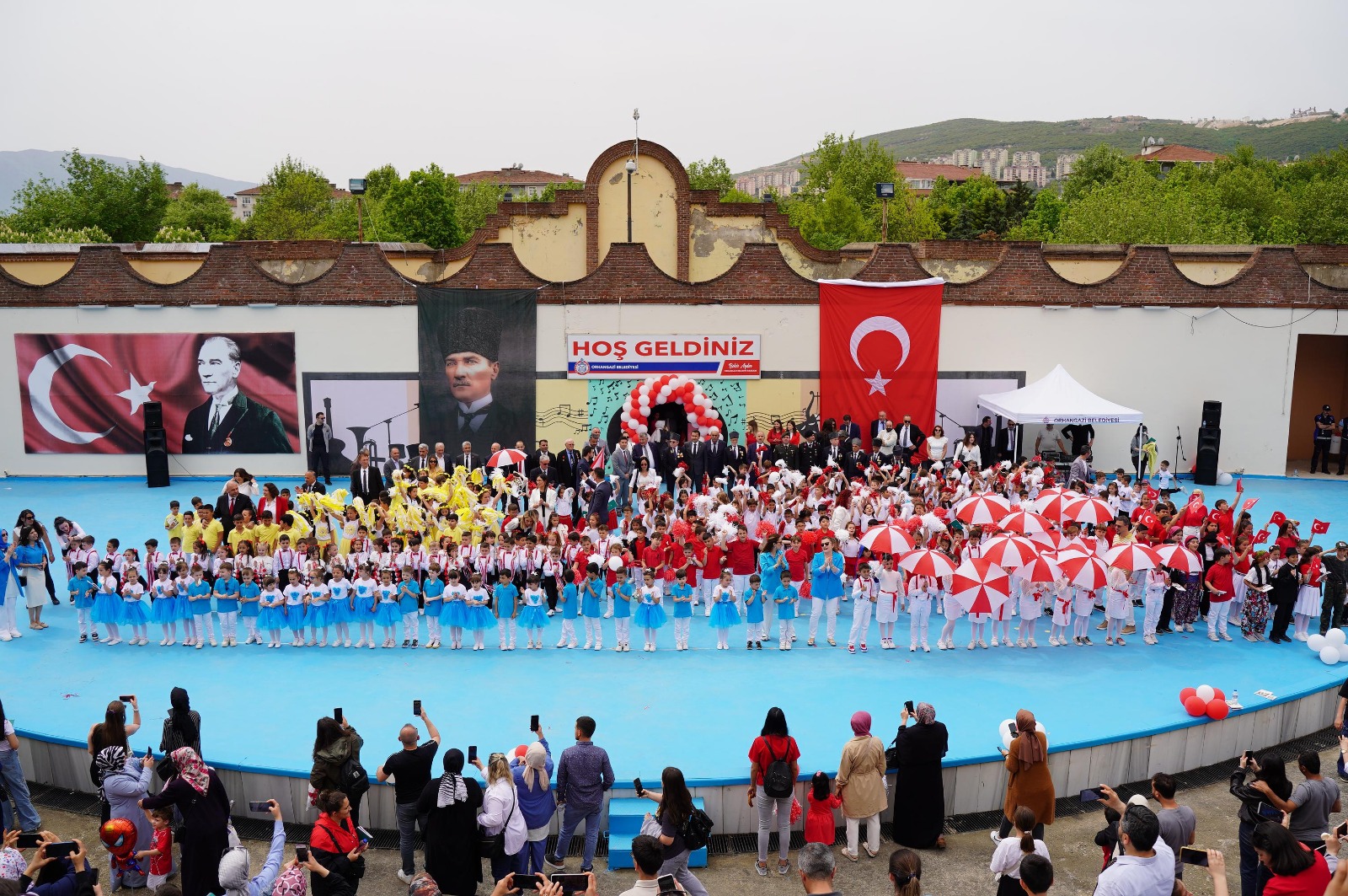 23 Nisan Ulusal Egemenlik ve Çocuk Bayramı Coşkuyla Kutlandı