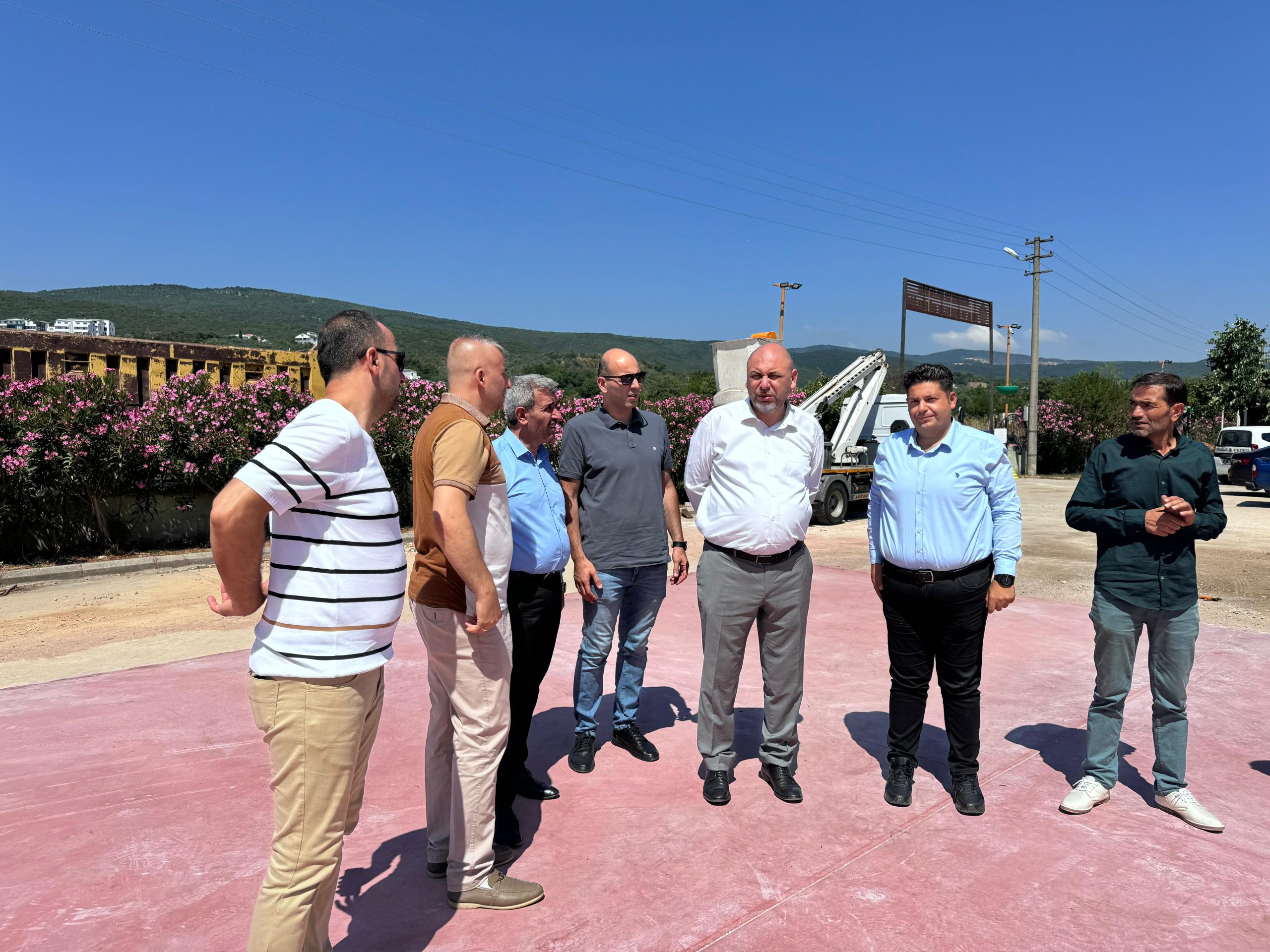 Orhangazi Belediyesi düğün salonu için çalışmalar sürüyor