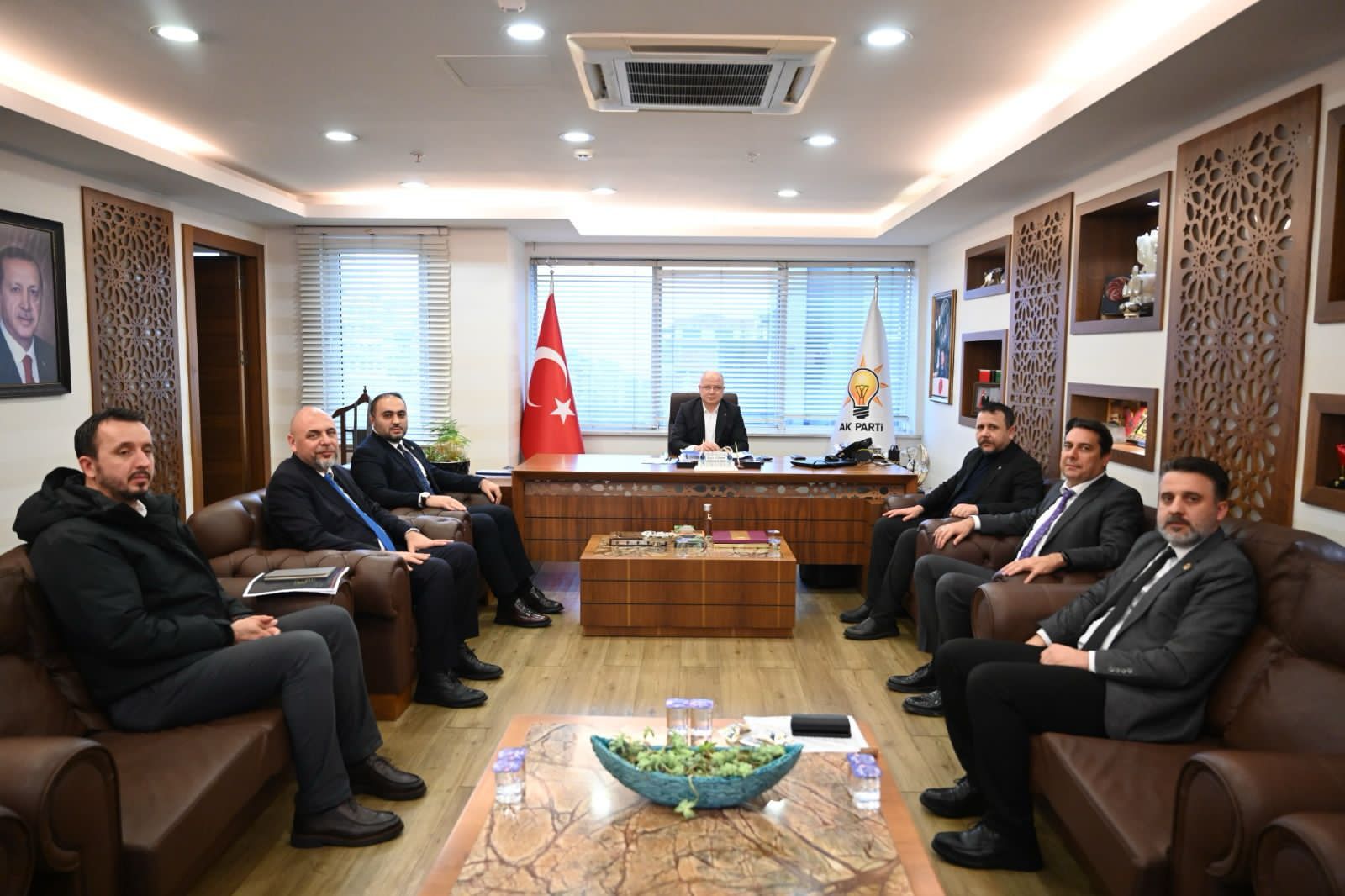 Cumhur İttifakından Bursa il başkanlarına ziyaret
