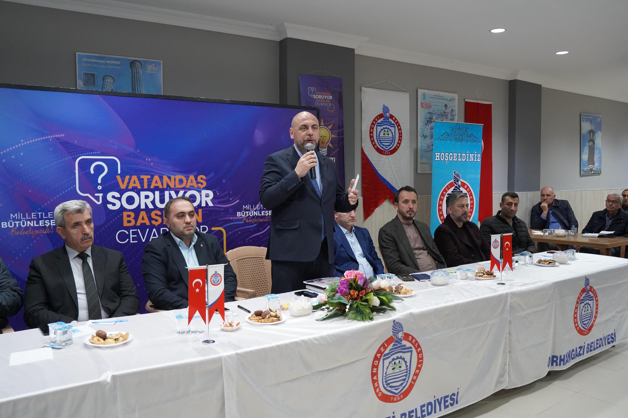 Başkan Aydın Arapzade Mahallesi’nde Vatandaşla Buluştu