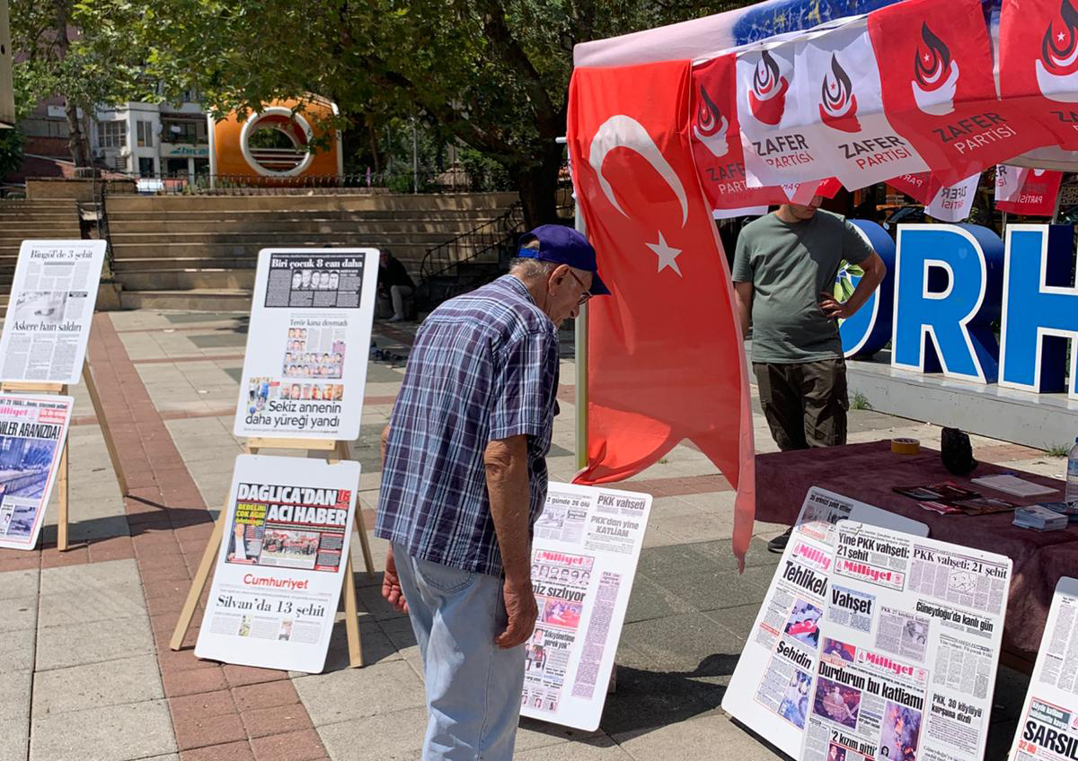 Zafer Partisi’nden Orhangazi’de “Açılım Kıskacında Türkiye” Sergisi