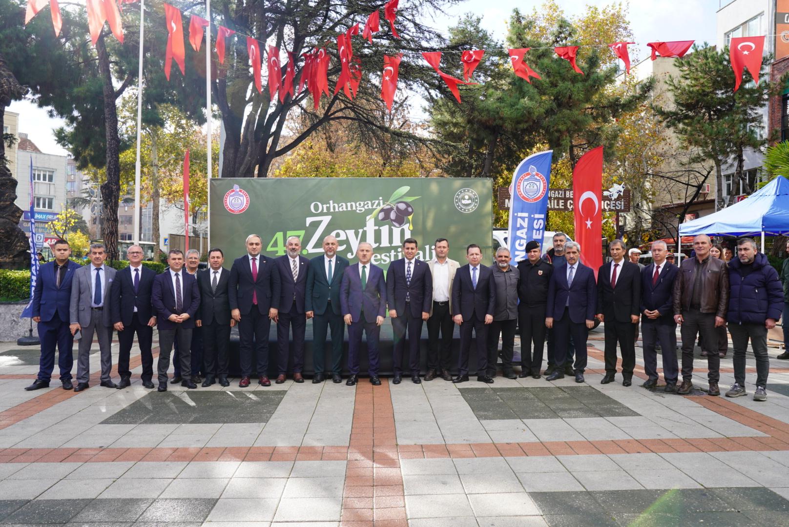 47. Orhangazi Zeytin Festivali Büyük Katılımla Gerçekleşti