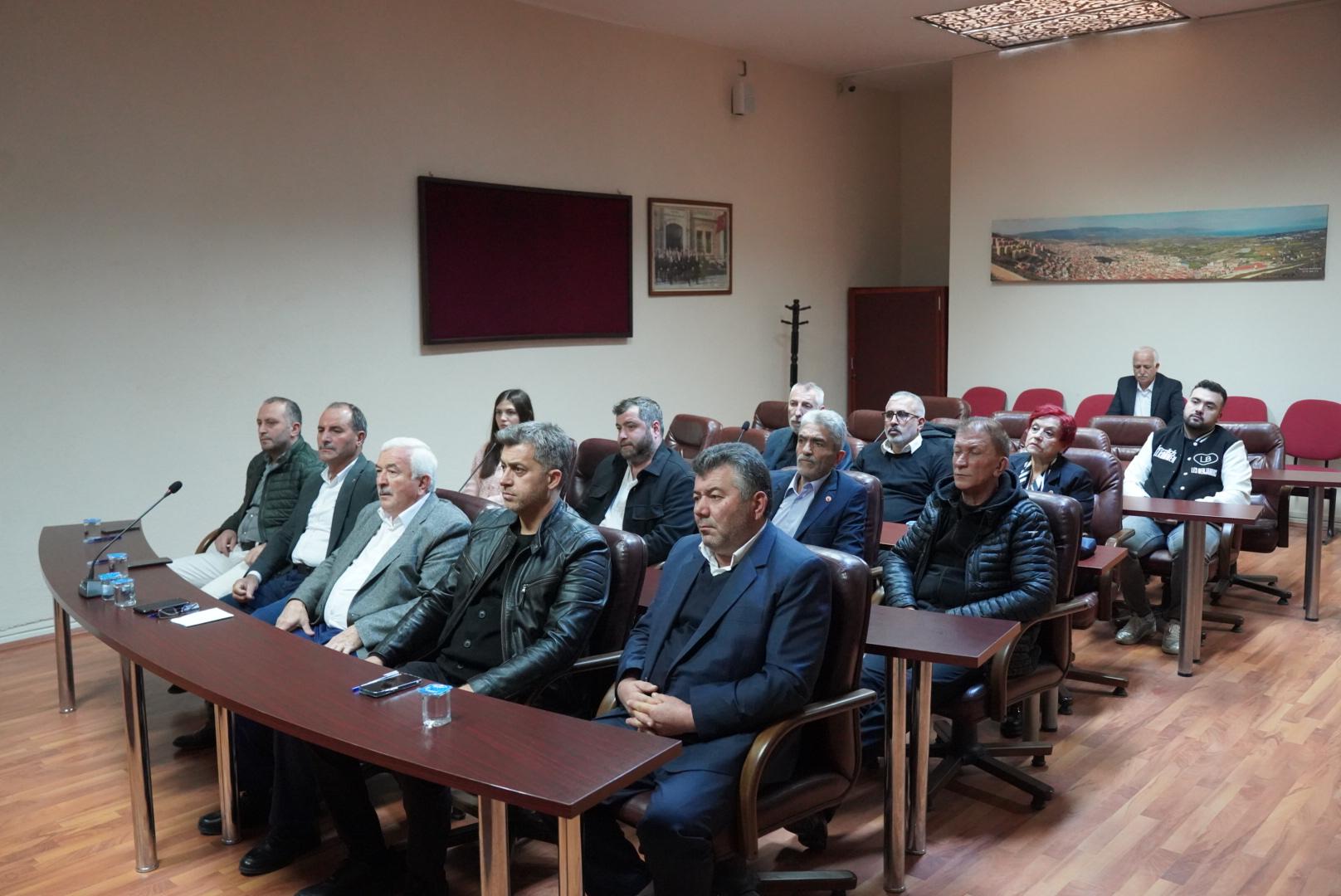 İznik Gölünü Koruma Birliği Kasım Ayı Meclisi Orhangazi’de Toplandı