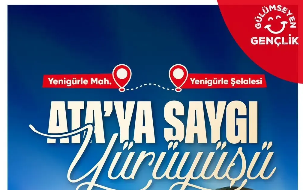 Orhangazi Gençlik Merkezi’nden “Ata’ya Saygı Yürüyüşü”