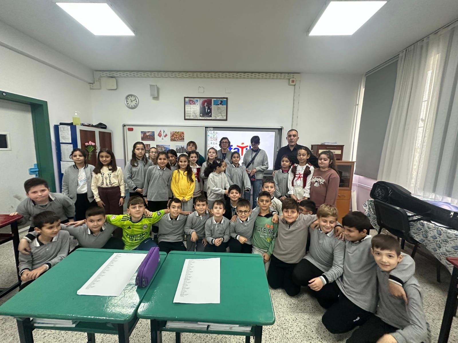 Erasmus Kapsamında İtalyan Öğretmenlerden Orhangazi Cargill İlkokulu’na Ziyaret