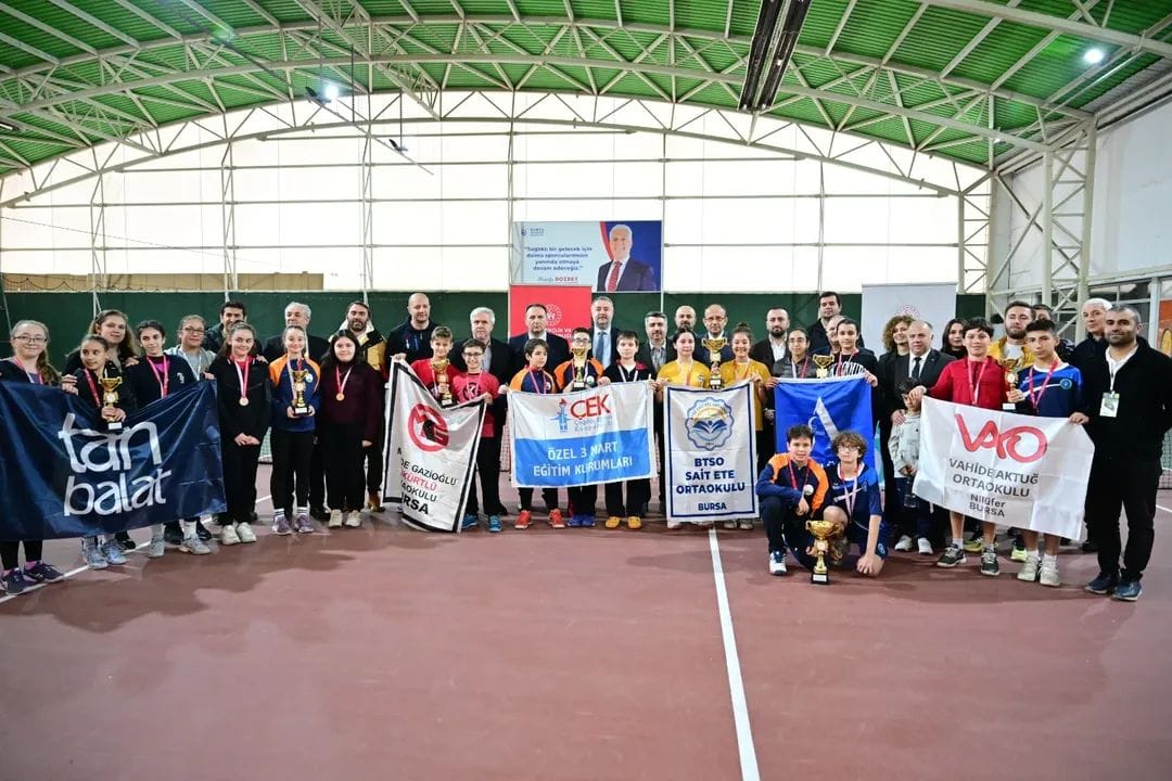 Yıldızlar Tenis İl Birinciliği Bursa’da Tamamlandı