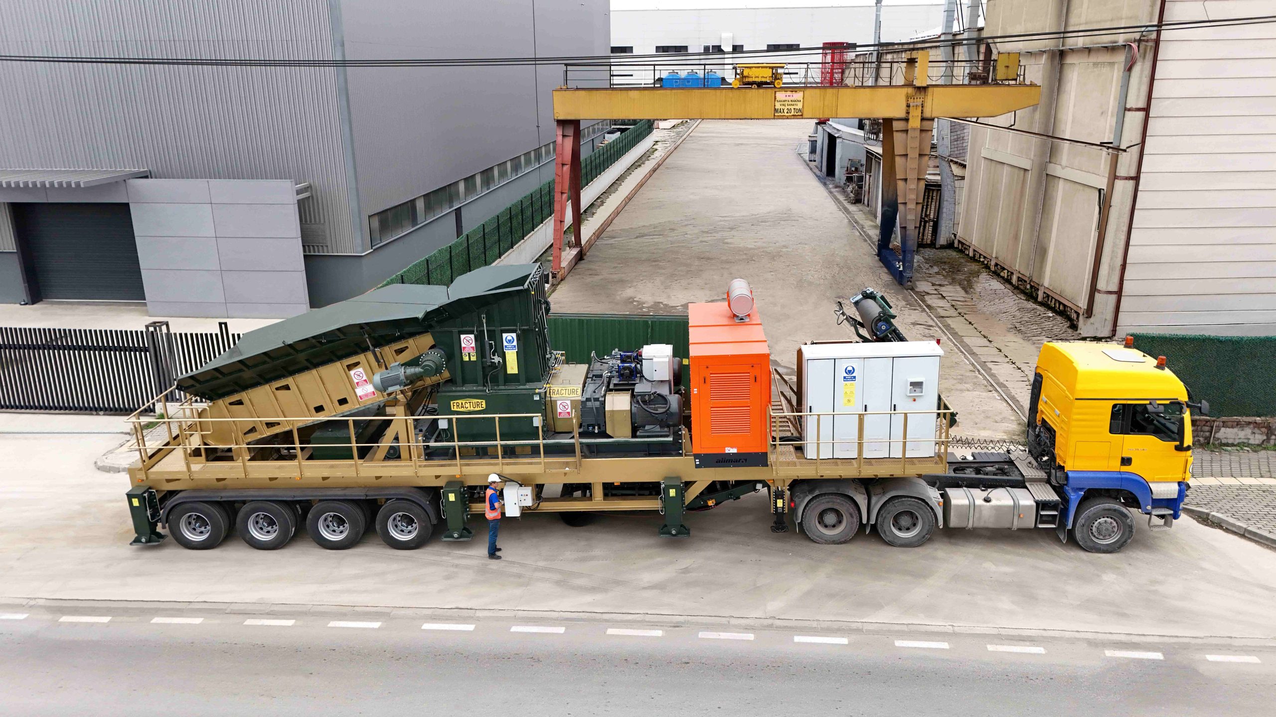 Yerli mühendislikten kentsel dönüşüme ekonomik katkı: Mobil Roll Sizer sahaya iniyor