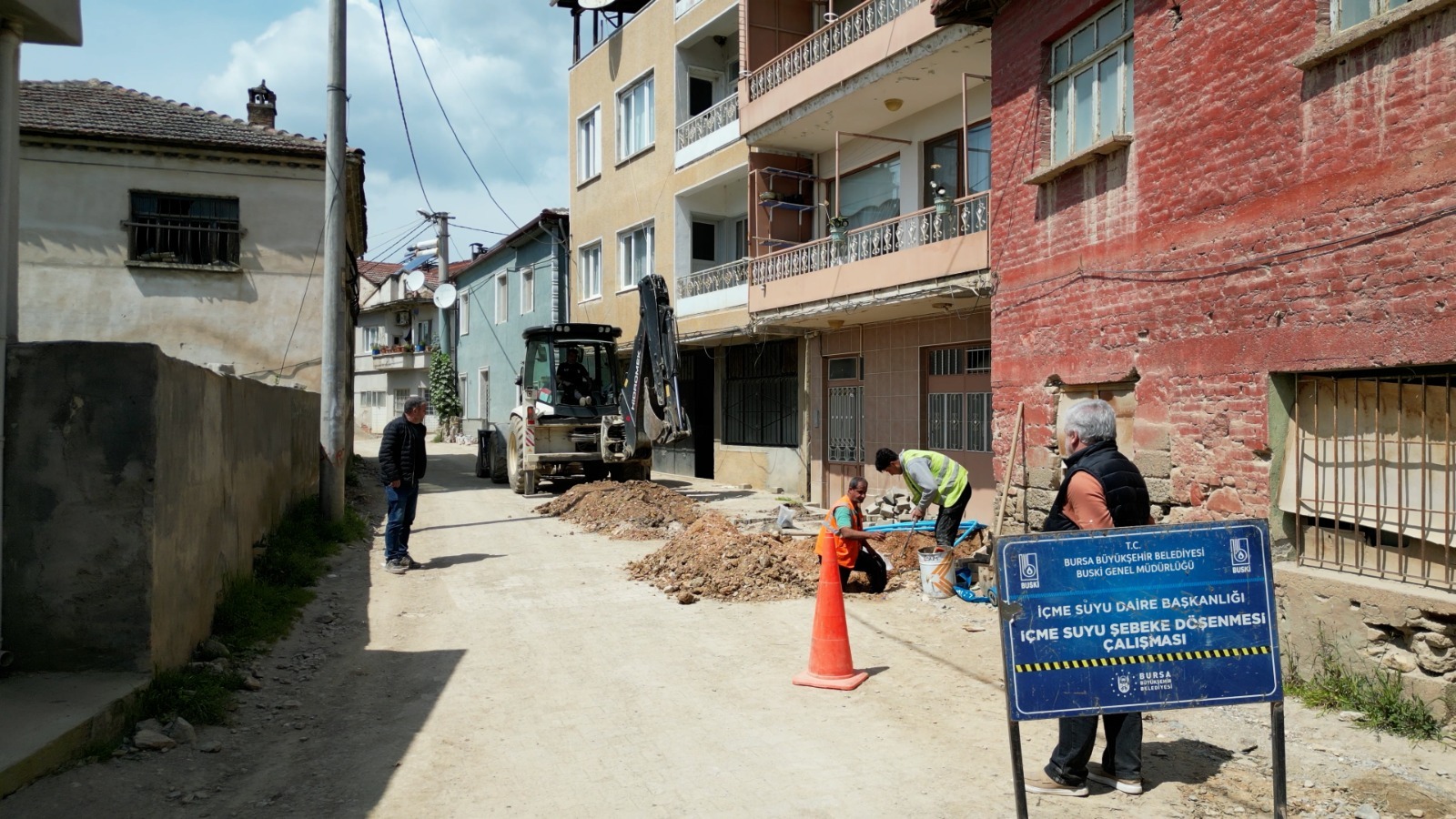 Büyükşehir’den Orhangazi’ye dev altyapı hizmeti